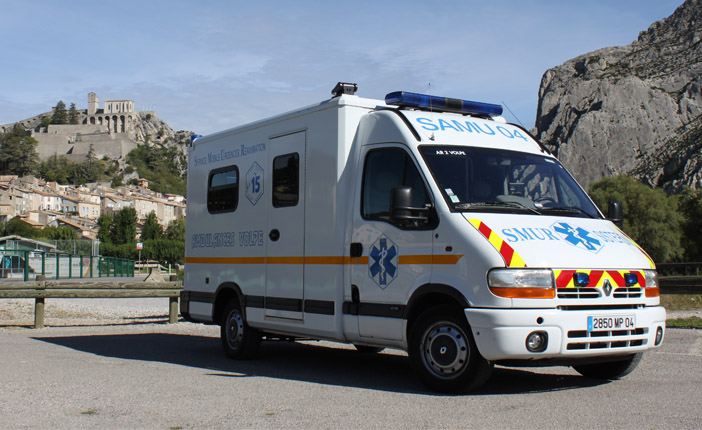 Ambulance et aide médicale d'urgence à sisteron, alpes de haute provence et laragne monteglin